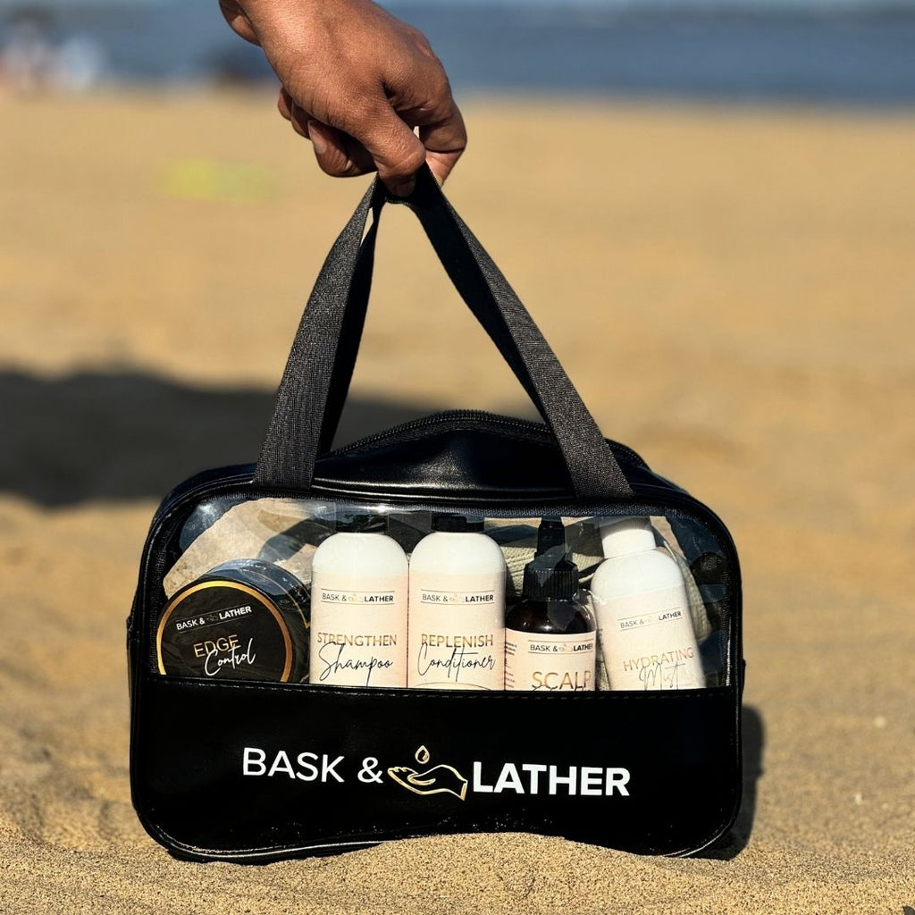 Bask and Lather Co On-The-Go Travel Essentials Kit