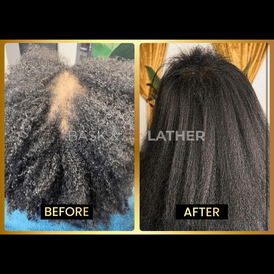 Bask and Lather Co Healthy Hair & Lashes Bundle