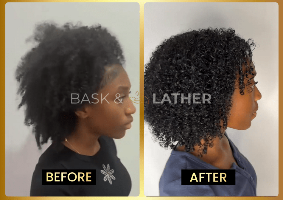 Bask and Lather Co Curl & Coil Defining Bundle