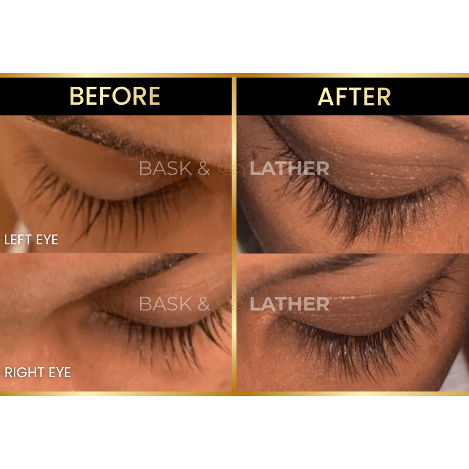 Bask and Lather Co Healthy Hair & Lashes Bundle