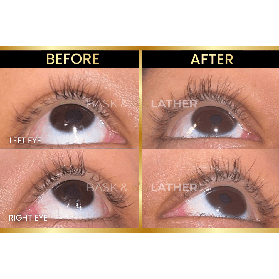 Bask and Lather Co Healthy Hair & Lashes Bundle