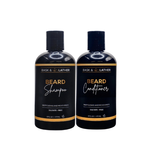 Bask and Lather Co Beard Shampoo & Conditioner Bundle