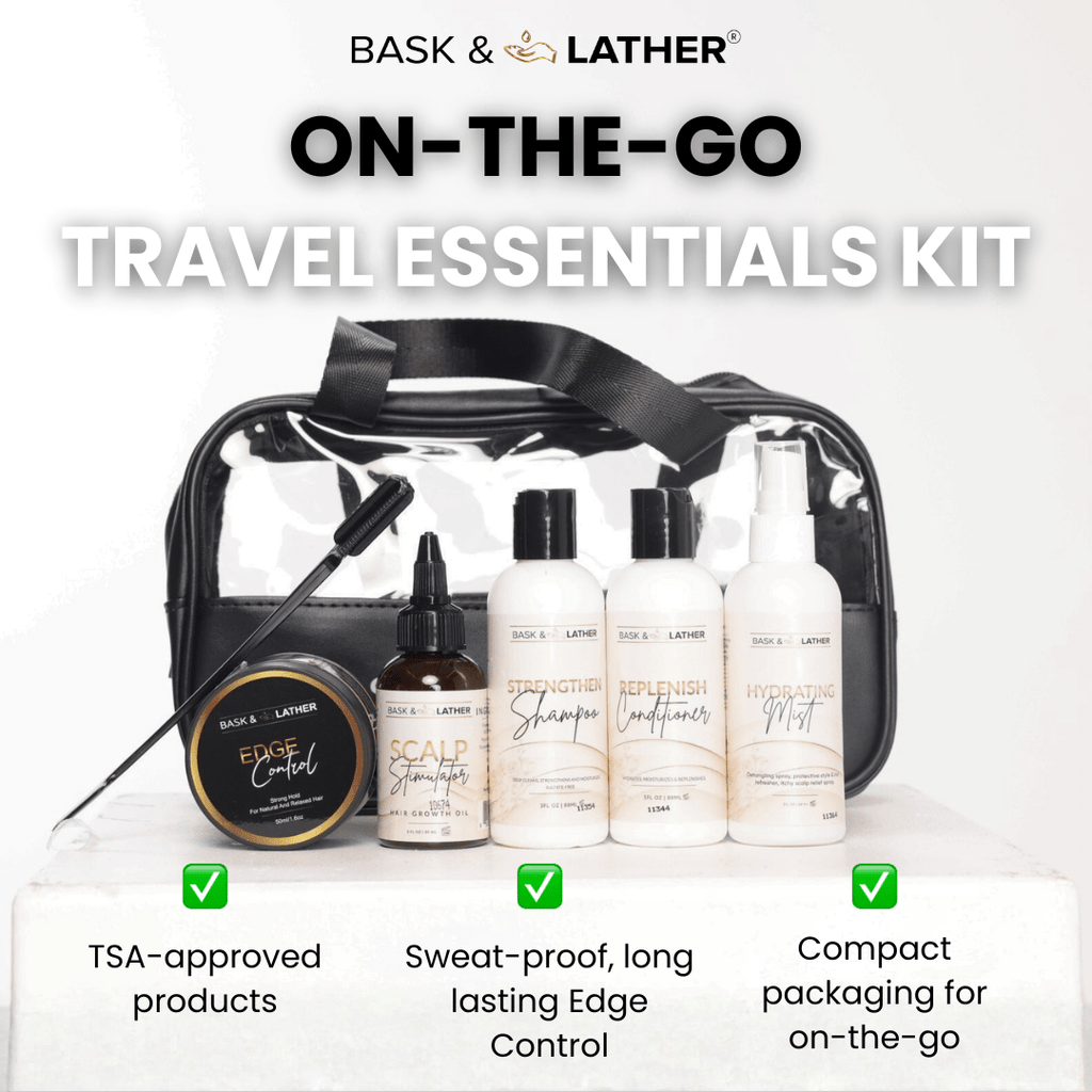 Bask and Lather Co On-The-Go Travel Essentials Kit