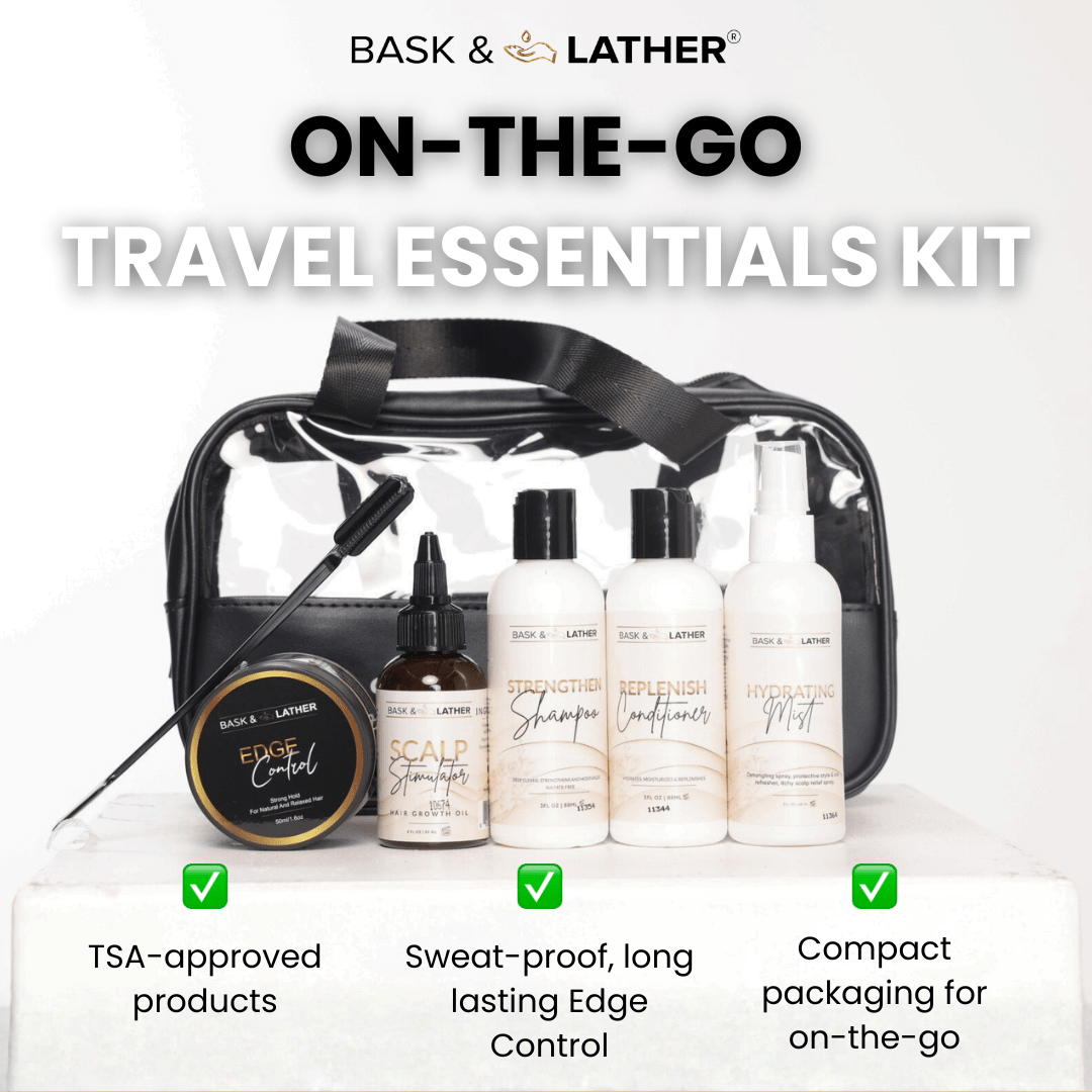 Bask and Lather Co On-The-Go Travel Essentials Kit