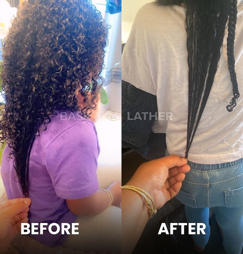 Bask and Lather Co Curl & Coil Defining Bundle